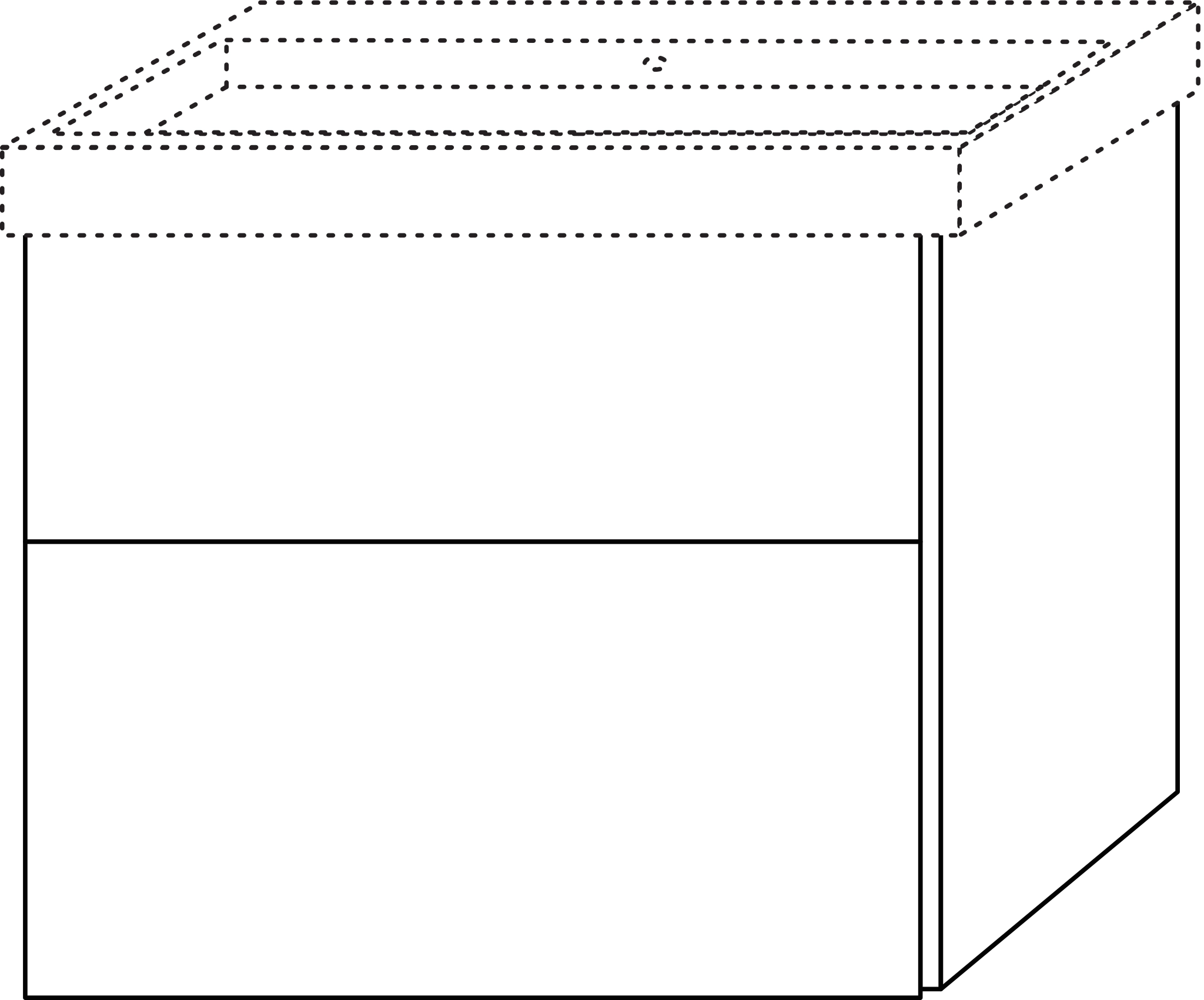 Sanipa Waschtischunterschrank „3way“ 750 × 588 × 457 mm in Vulkan (matt), mit Hahnlochbohrung