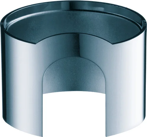 Hansgrohe Ventilblende Flowstar edelmatt - Edelmatt-Optik für zeitloses Design