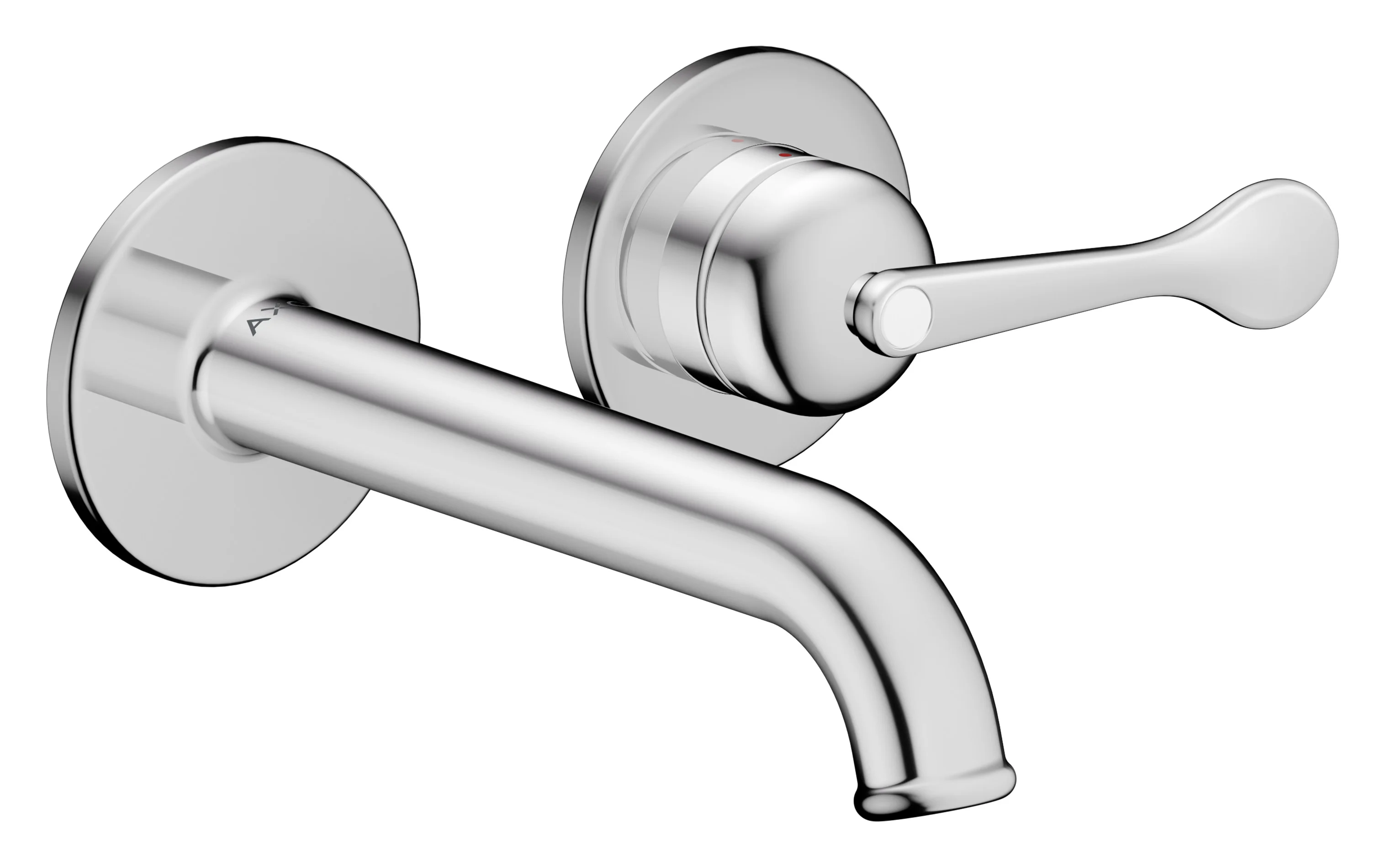 AXOR Archivio Einhebel-Waschtischmischer Unterputz für Wandmontage mit Auslauf 160 mm, Oberfläche: Chrom