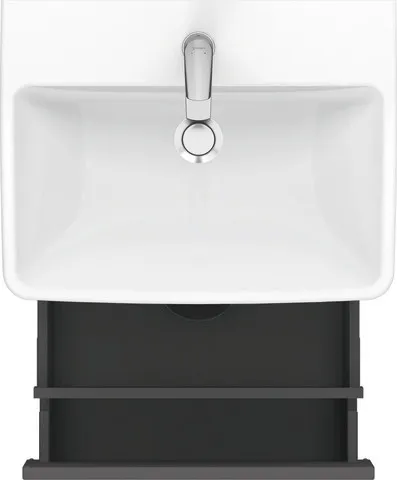 Duravit Waschtischunterschrank wandhängend „No.1“ 54 × 47,8 × 42,6 cm in Graphit Matt Duravit Waschtischunterschrank wandhängend „No.1“ 54 × 47,8 × 42,6 cm in Graphit Matt