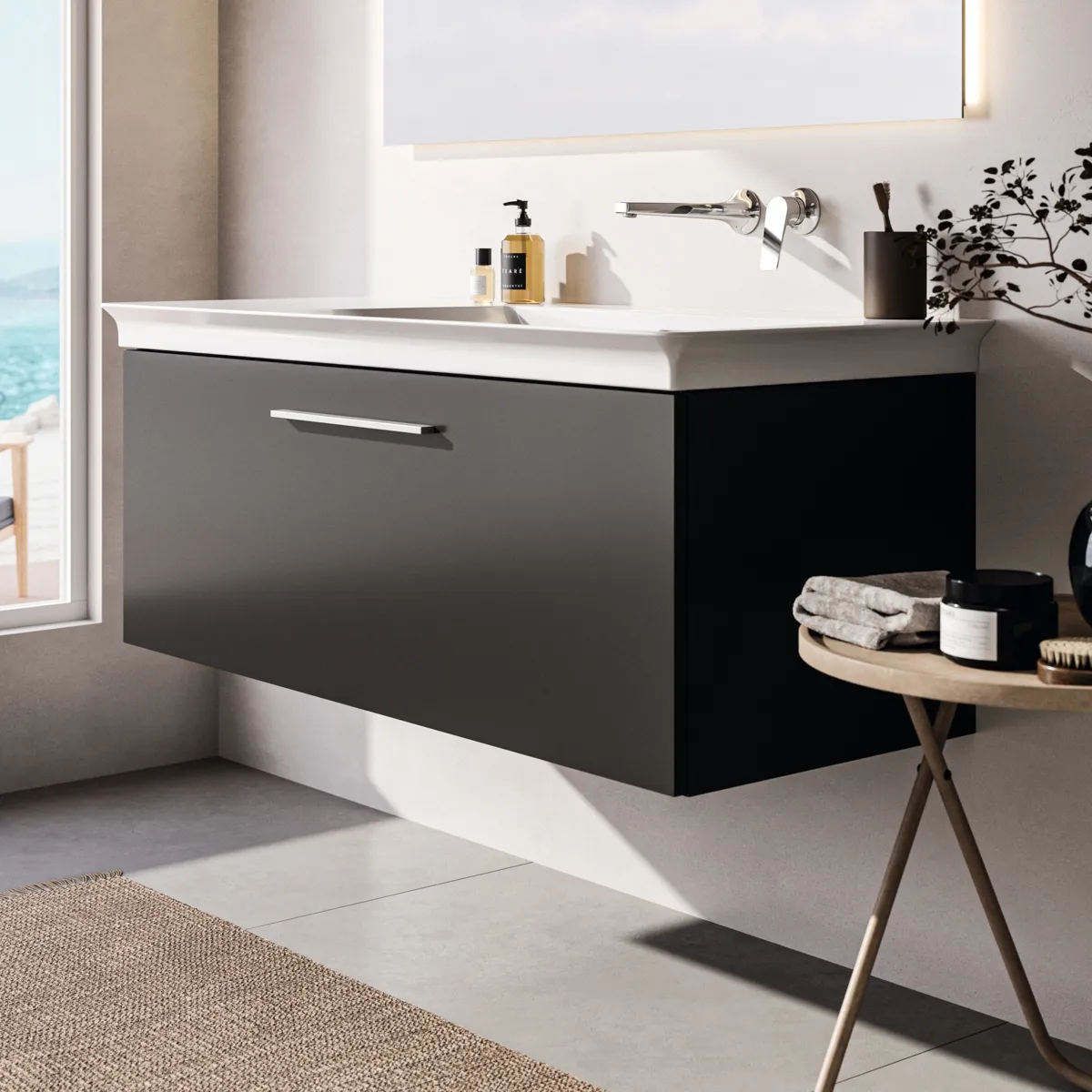 Ideal Standard Waschtischunterschrank „i.lifeB“ 120 × 44 × 50,5 cm Greige matt Ideal Standard Waschtischunterschrank „i.lifeB“ 120 × 44 × 50,5 cm Greige matt
