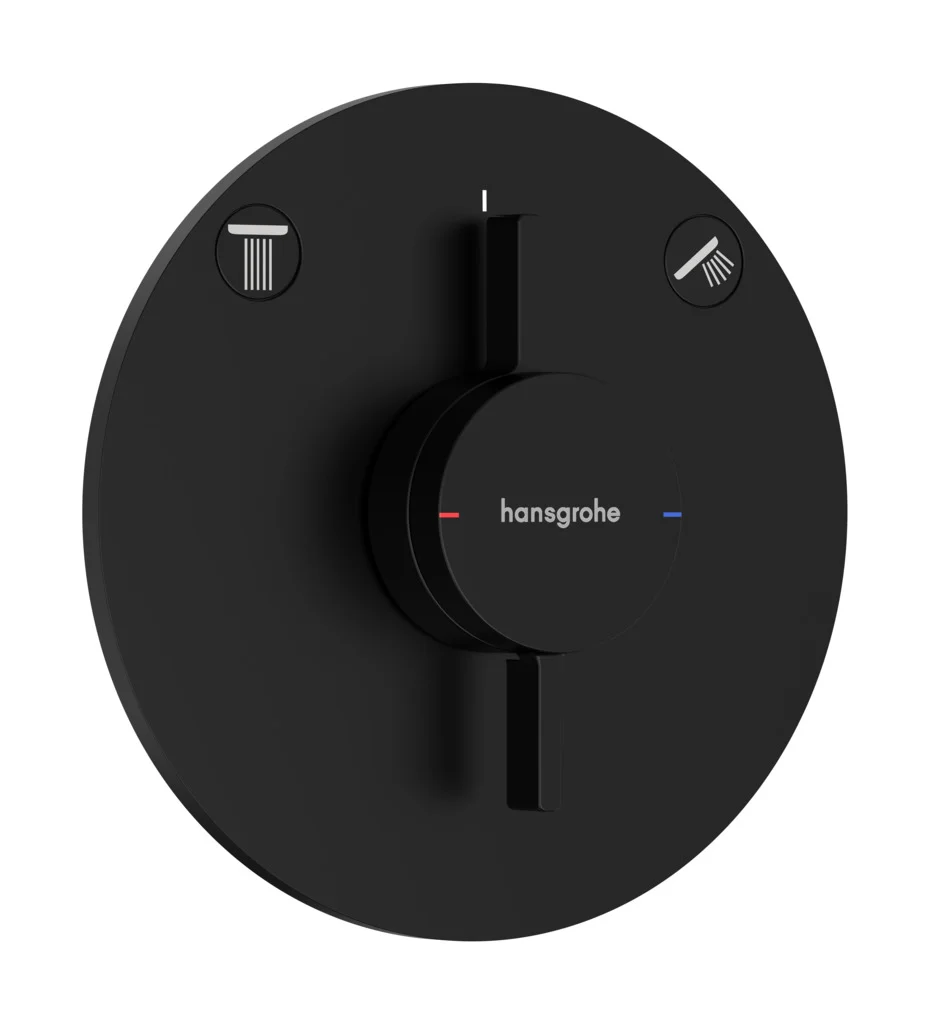 Hansgrohe DuoTurn S Mischer Unterputz 2 Verbraucher mattschwarz | GeraBad.de
