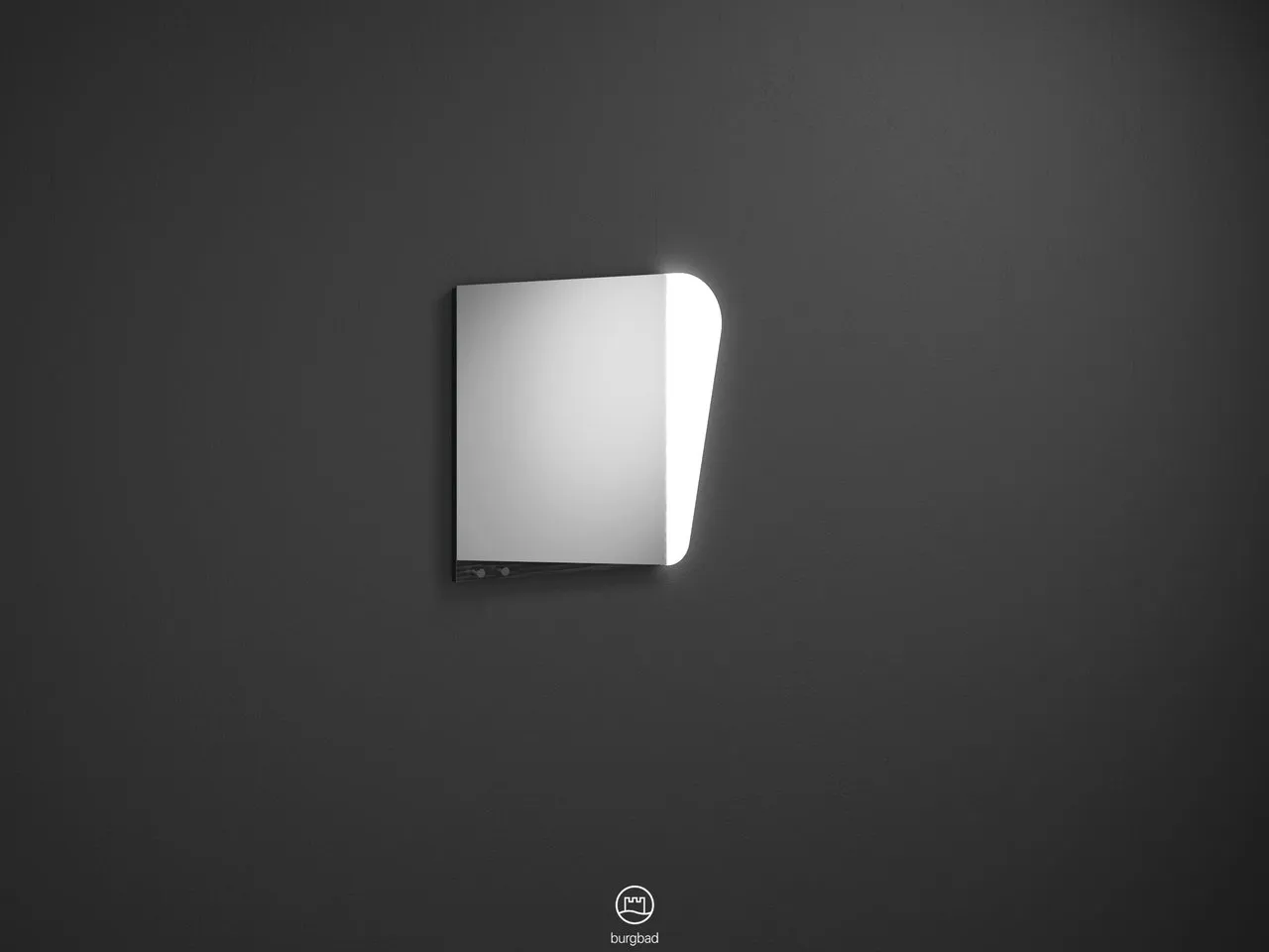 burgbad Spiegel „Badu“ 600 × 590 mm