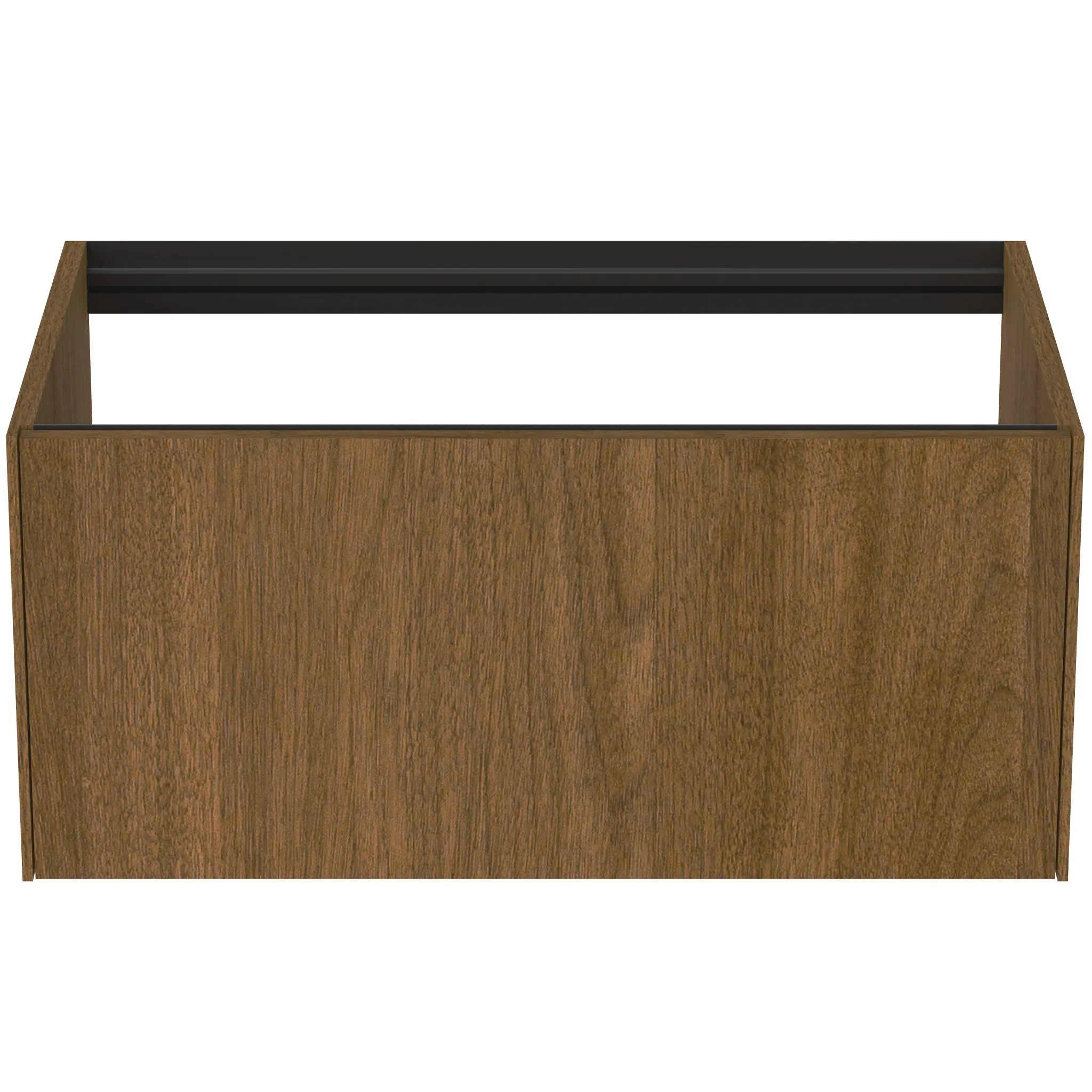 Ideal Standard Waschtischunterschrank „Conca“ 80 × 36 × 50,5 cm Walnuss dunkel Furnier Ideal Standard Waschtischunterschrank „Conca“ 80 × 36 × 50,5 cm Walnuss dunkel Furnier