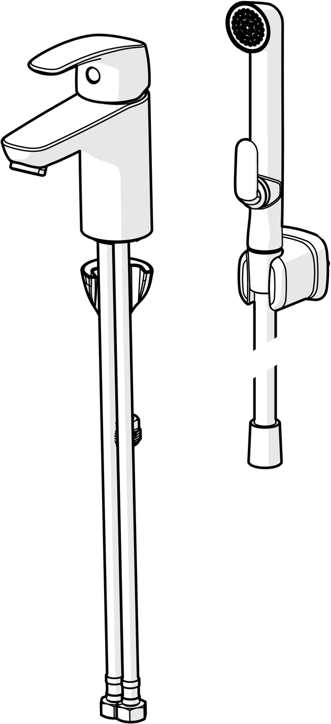 HansaPINTO Waschtischarmatur Hansapinto 2017 Einhebelmischer Chrom