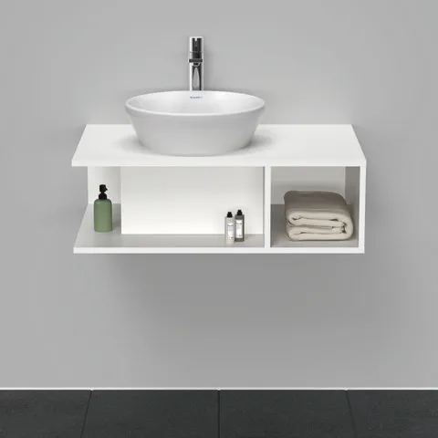 Duravit Waschtischunterschrank wandhängend „D-Neo“ 80 × 26 × 55 cm Weiß Matt Duravit Waschtischunterschrank wandhängend „D-Neo“ 80 × 26 × 55 cm Weiß Matt