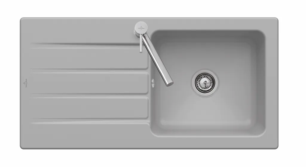 Villeroy & Boch Einbau-Küchenspülbecken „Architectura“ 60 1000 × 510 × 220 mm in Pure Black Villeroy & Boch Einbau-Küchenspülbecken „Architectura“ 60 1000 × 510 × 220 mm in Pure Black