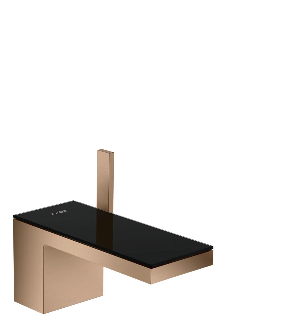 Hansgrohe AXOR MyEdition Platte 200 Glas schwarz abnehmbar Hansgrohe AXOR MyEdition Platte 200 Glas schwarz abnehmbar