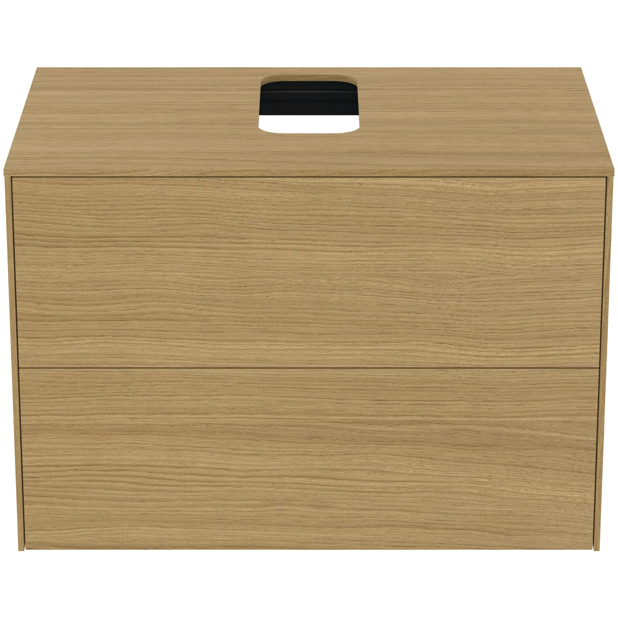 Ideal Standard Waschtischunterschrank „Conca“ 80,2 × 55 × 50,5 cm Eiche hell Furnier Ideal Standard Waschtischunterschrank „Conca“ 80,2 × 55 × 50,5 cm Eiche hell Furnier