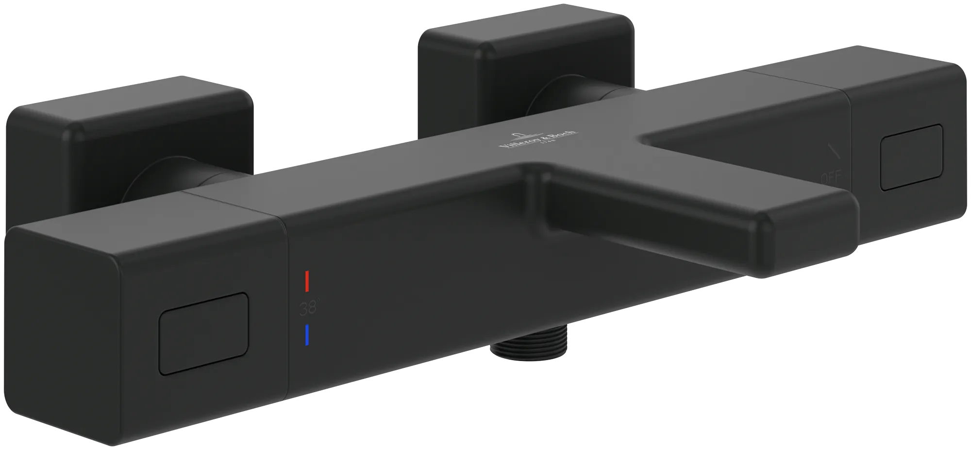 Einhand-Wannenarmatur TVT00000200061 Ausladung 93 mm in Matt Black Einhand-Wannenarmatur TVT00000200061 Ausladung 93 mm in Matt Black