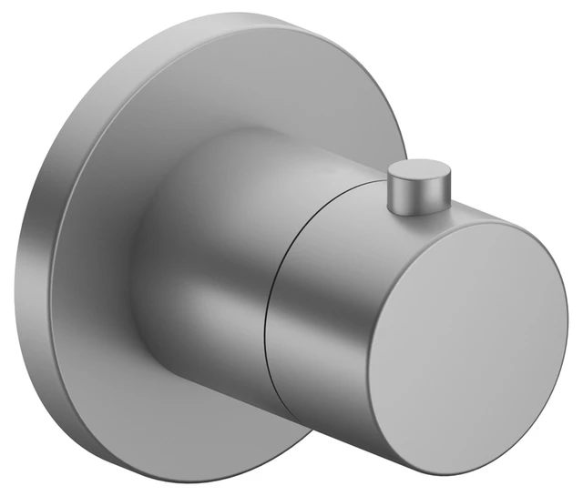 IXMO 59553170001 Thermostatarmatur UP DN15 rund Aluminium-finish IXMO 59553170001 Thermostatarmatur UP DN15 rund Aluminium-finish