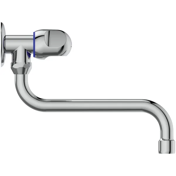 Wandventil Alpha, Ausladung 230mm, Chrom Wandventil Alpha, Ausladung 230mm, Chrom