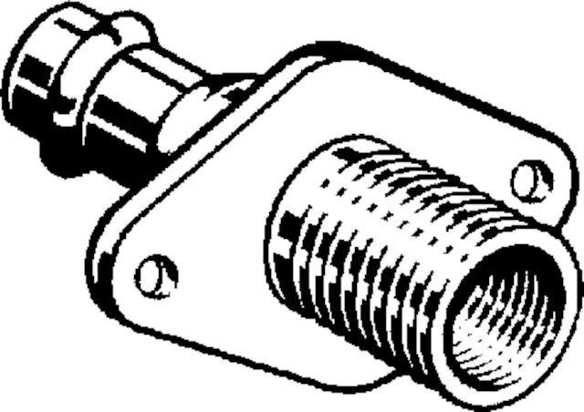 „Sanpress“ Wanddurchführung mit 1 Muffe 15 mm × 1/2″ × 3/4″ × 30 mm „Sanpress“ Wanddurchführung mit 1 Muffe 15 mm × 1/2″ × 3/4″ × 30 mm