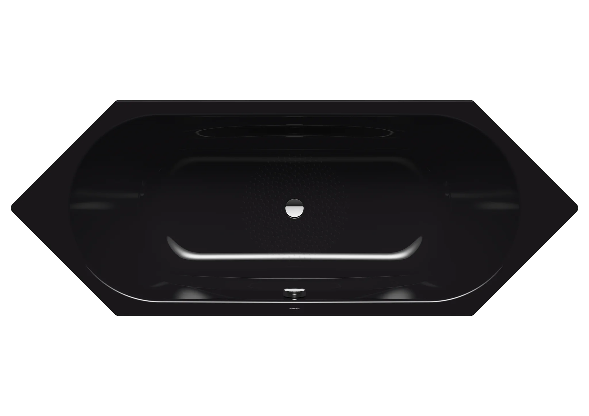 Kaldewei VAIO DUO 6 Badewanne, schwarz, Perl-Effekt, Antislip, 2100x800 mm Kaldewei VAIO DUO 6 Badewanne, schwarz, Perl-Effekt, Antislip, 2100x800 mm