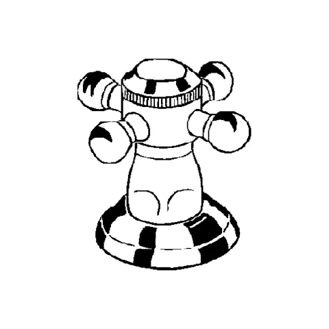 Kludi 1926 Seitenventil Chrom Standmontage Kludi 1926 Seitenventil Chrom Standmontage