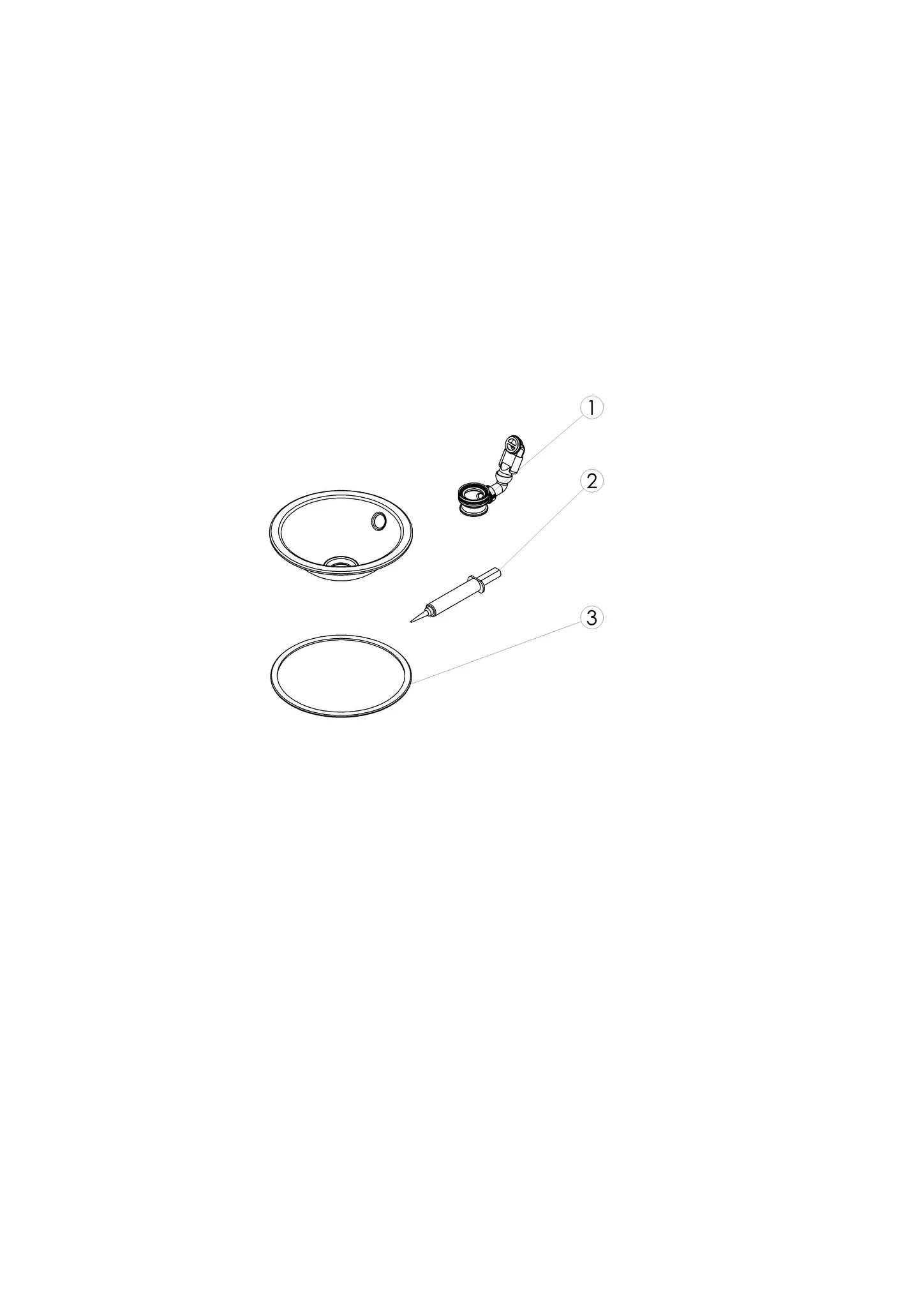 Waschbecken „K-Serie“ 325 × 106 mm mit ProShield Waschbecken „K-Serie“ 325 × 106 mm mit ProShield