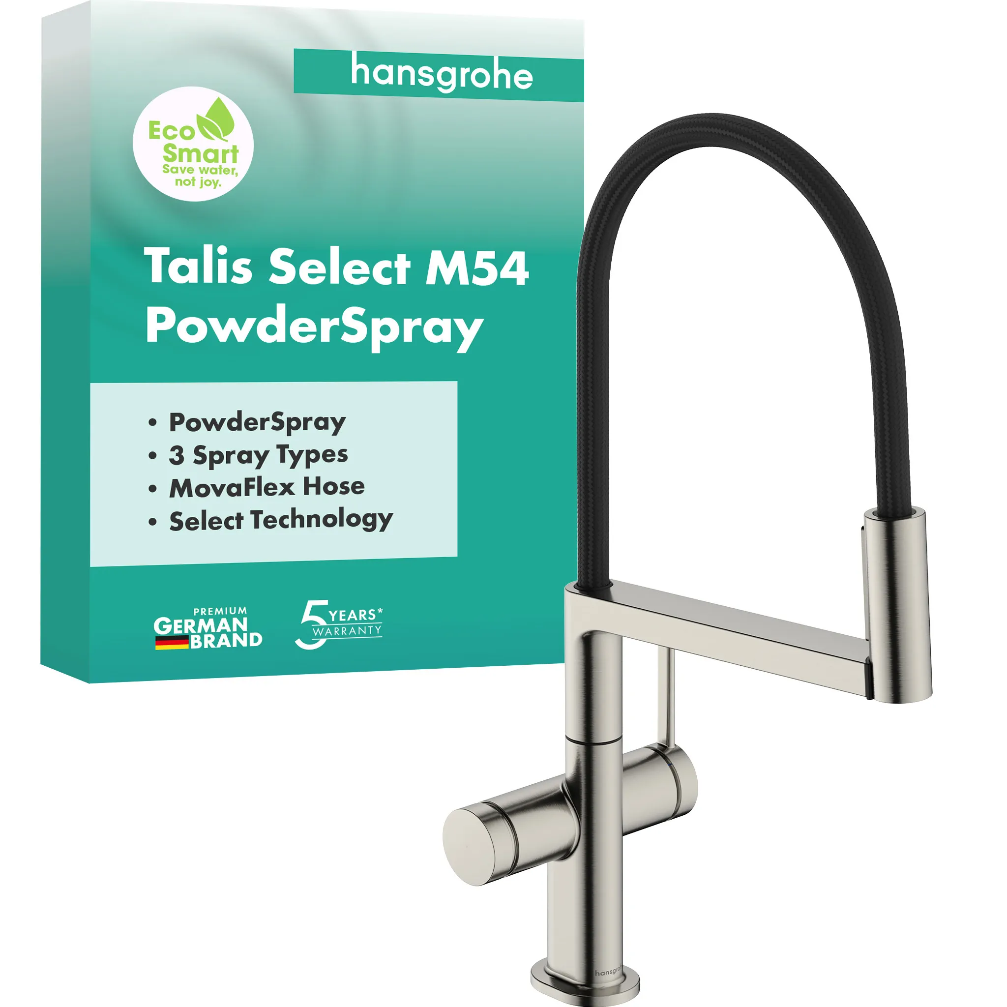 Hansgrohe Küchenarmatur „Talis Select M54“ Ausladung 0 mm