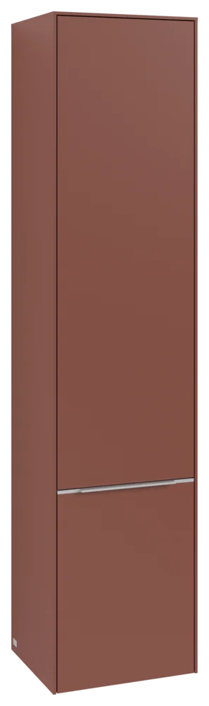 Villeroy & Boch Hochschrank Subway 3.0 C58600, 400 x 1710 x 362 mm, Anschlag links, Weinrot