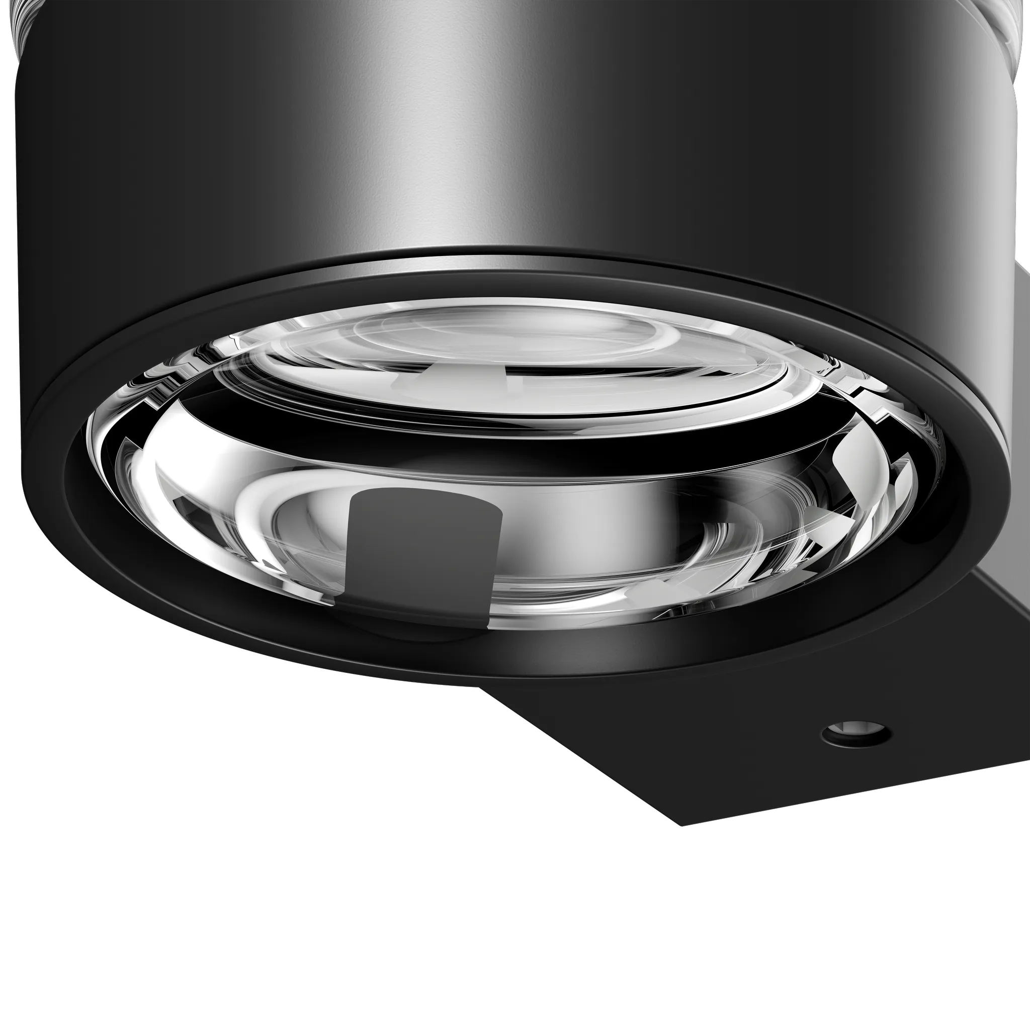 Plan 14950379000 Glashalter mit Echtkristall-Glas schwarz