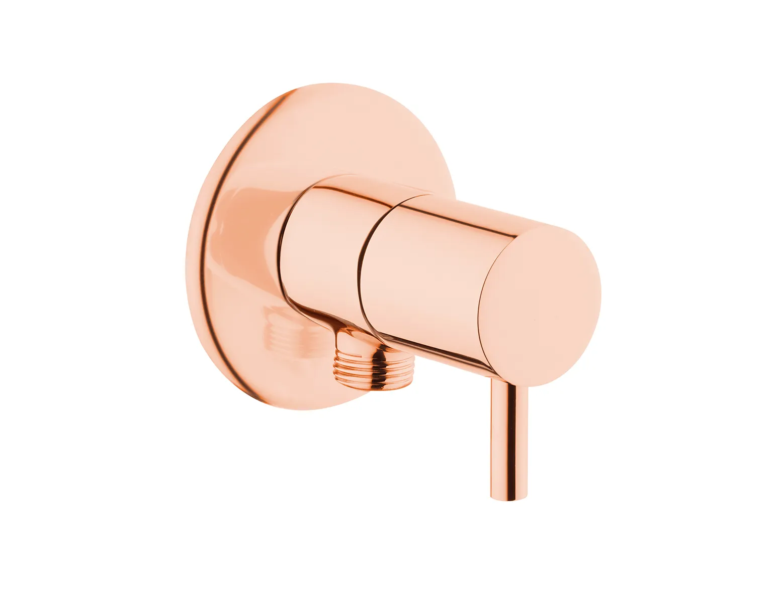 Zubehör Eckventil mit Abgang G 1/2′′ Fertigmontageset Kupfer Soft