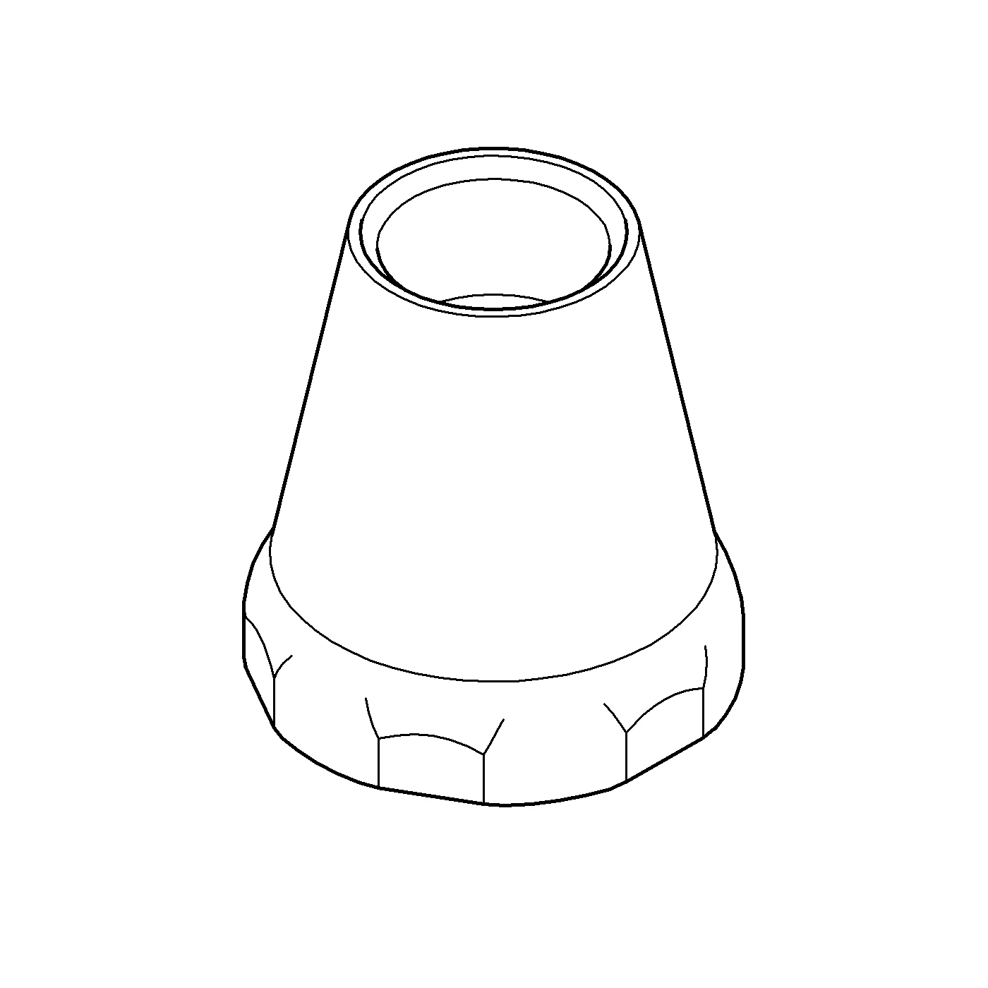 Kappe 41006, für Eurotec frostsichere Außenwandventile, chrom