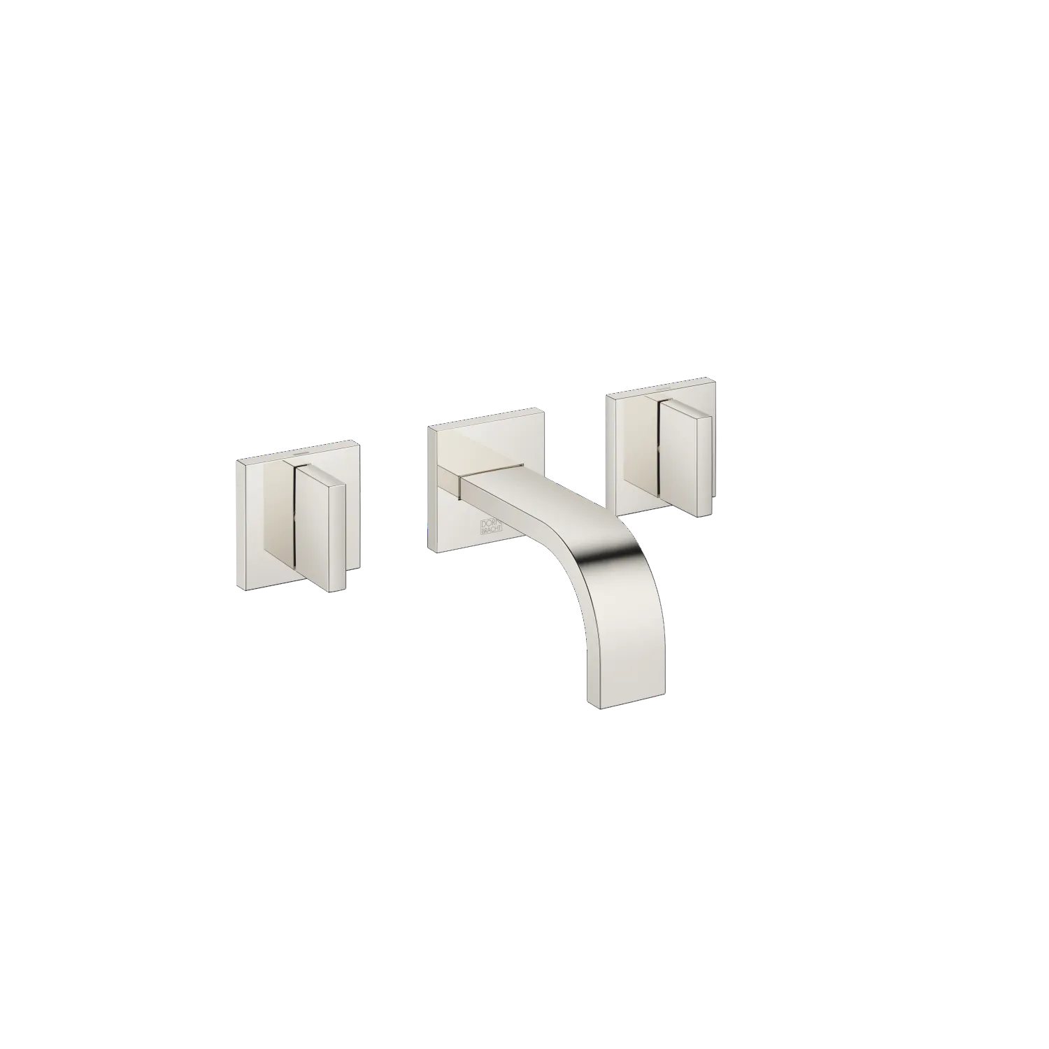 Dornbracht MEM Waschtisch-Wandbatterie ohne Ablaufgarnitur Platin 36702782