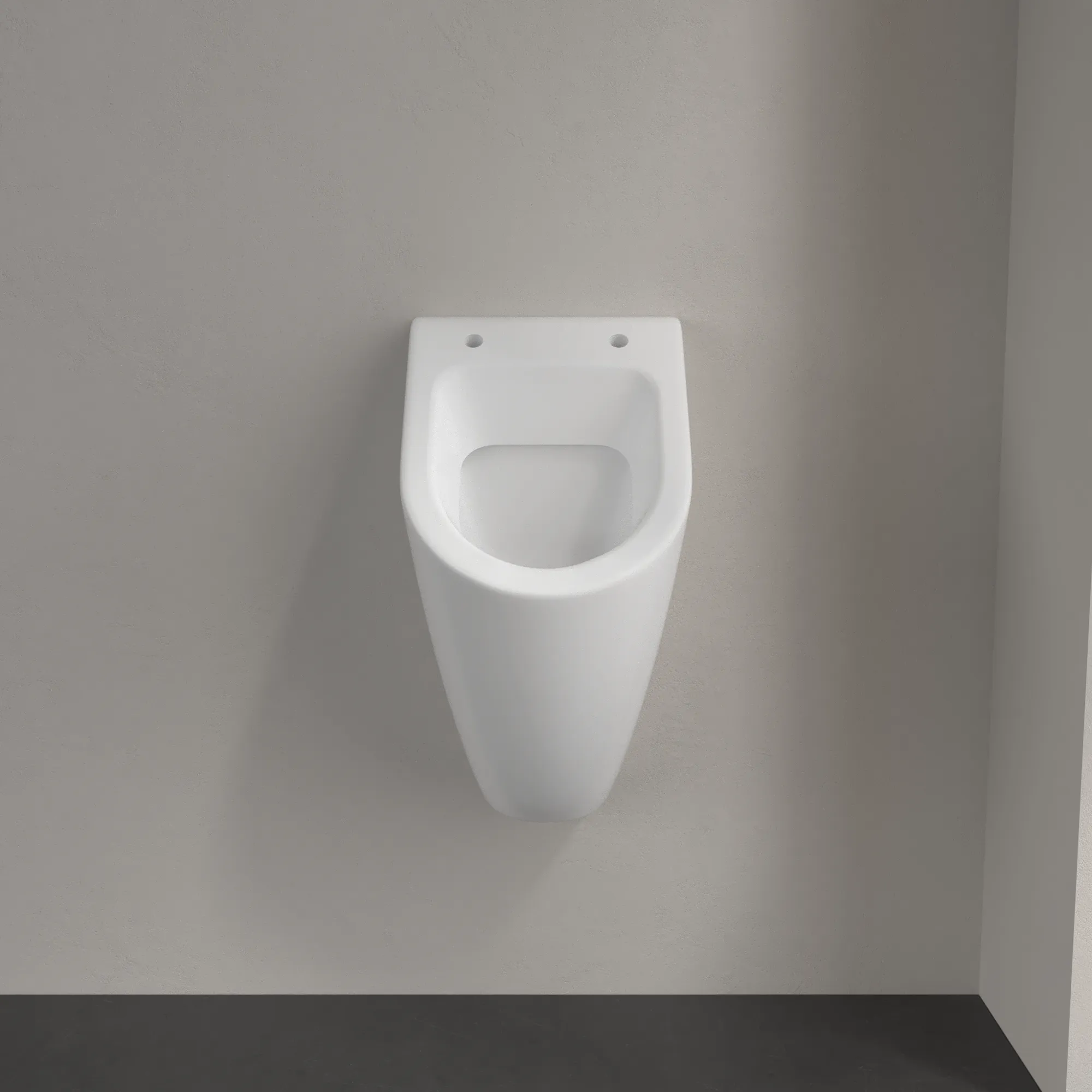 Villeroy & Boch Absaug-Urinal Subway, oval, Stone White CeramicPlus, 285 x 315 mm, Höhe 535 mm Villeroy & Boch Absaug-Urinal Subway, oval, Stone White CeramicPlus, 285 x 315 mm, Höhe 535 mm