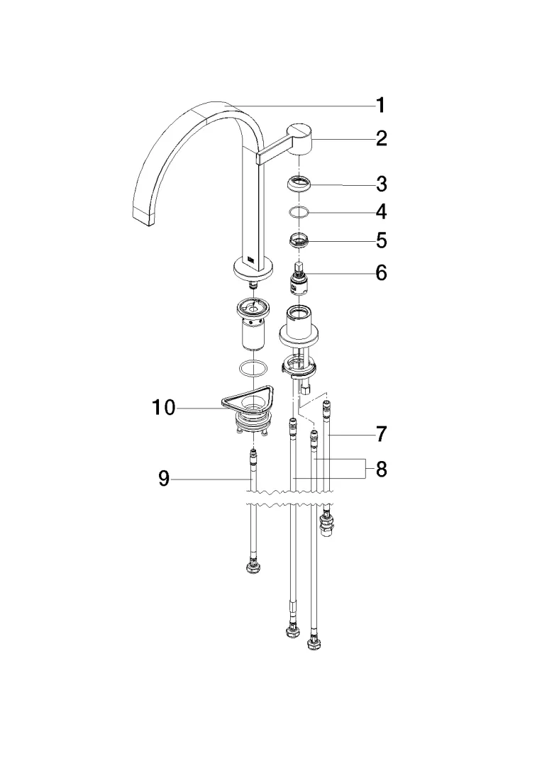 Dornbracht MEM Zweilochbatterie mit Einzelrosetten Chrom Dornbracht MEM Zweilochbatterie mit Einzelrosetten Chrom
