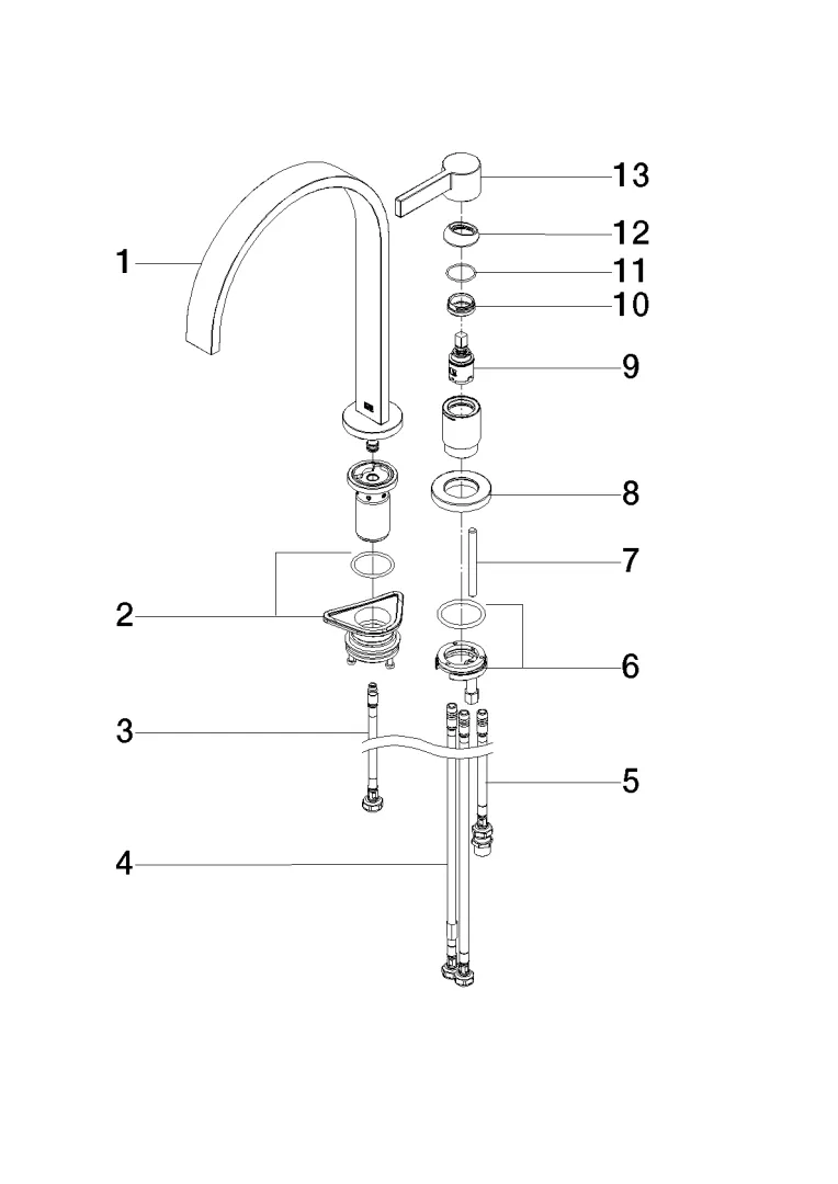 Dornbracht MEM Zweilochbatterie mit Einzelrosetten Chrom Dornbracht MEM Zweilochbatterie mit Einzelrosetten Chrom