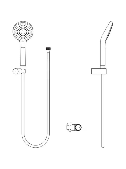 Handbrause „IdealrainEvo“ 8 l/min