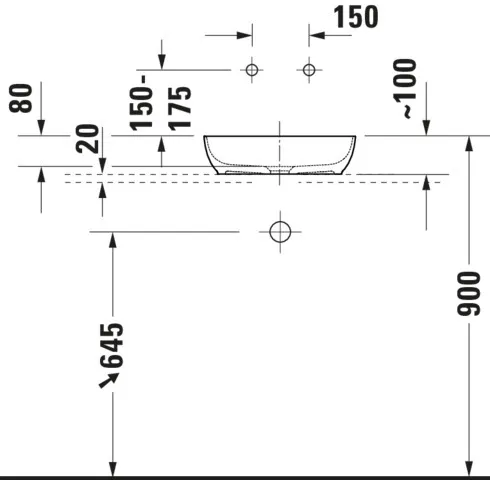 Waschbecken „Sivida“ Waschtisch mit Konsole 12,3 cm in Weiß (matt) / Blassgrün (matt) Waschbecken „Sivida“ Waschtisch mit Konsole 12,3 cm in Weiß (matt) / Blassgrün (matt)