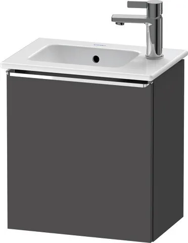 Duravit Waschtischunterschrank wandhängend „D-Neo“ 41 × 44 × 27,4 cm in Graphit Matt Duravit Waschtischunterschrank wandhängend „D-Neo“ 41 × 44 × 27,4 cm in Graphit Matt
