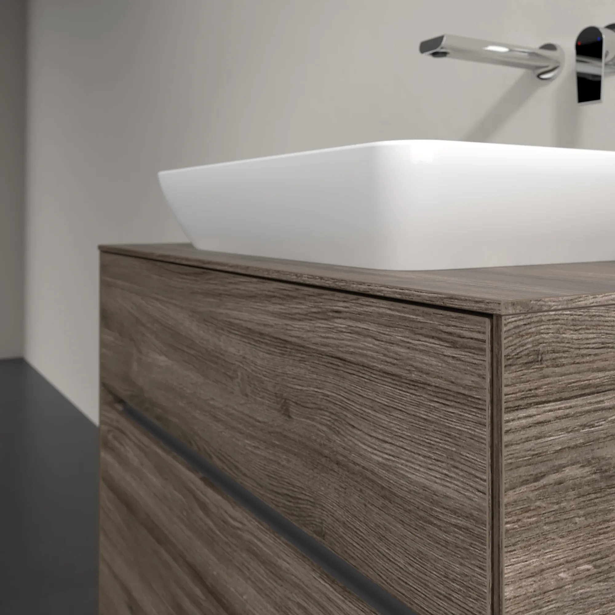 Villeroy & Boch Collaro Waschbeckenunterschrank C10800, 800x548x500mm, Stone Oak Villeroy & Boch Collaro Waschbeckenunterschrank C10800, 800x548x500mm, Stone Oak