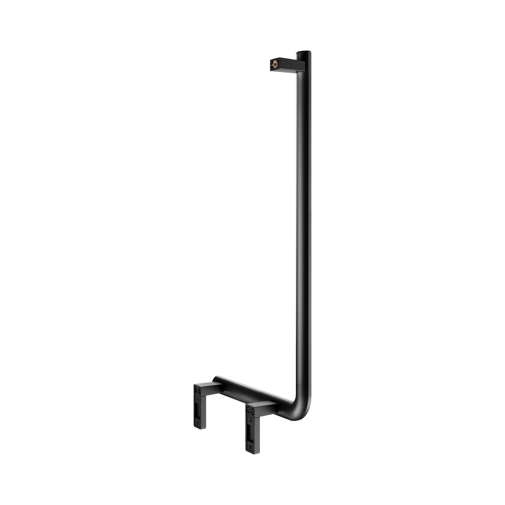 KEUCO Winkelgriff „Axess“ 400 × 800 mm Ausführung links, in Schwarz (matt)