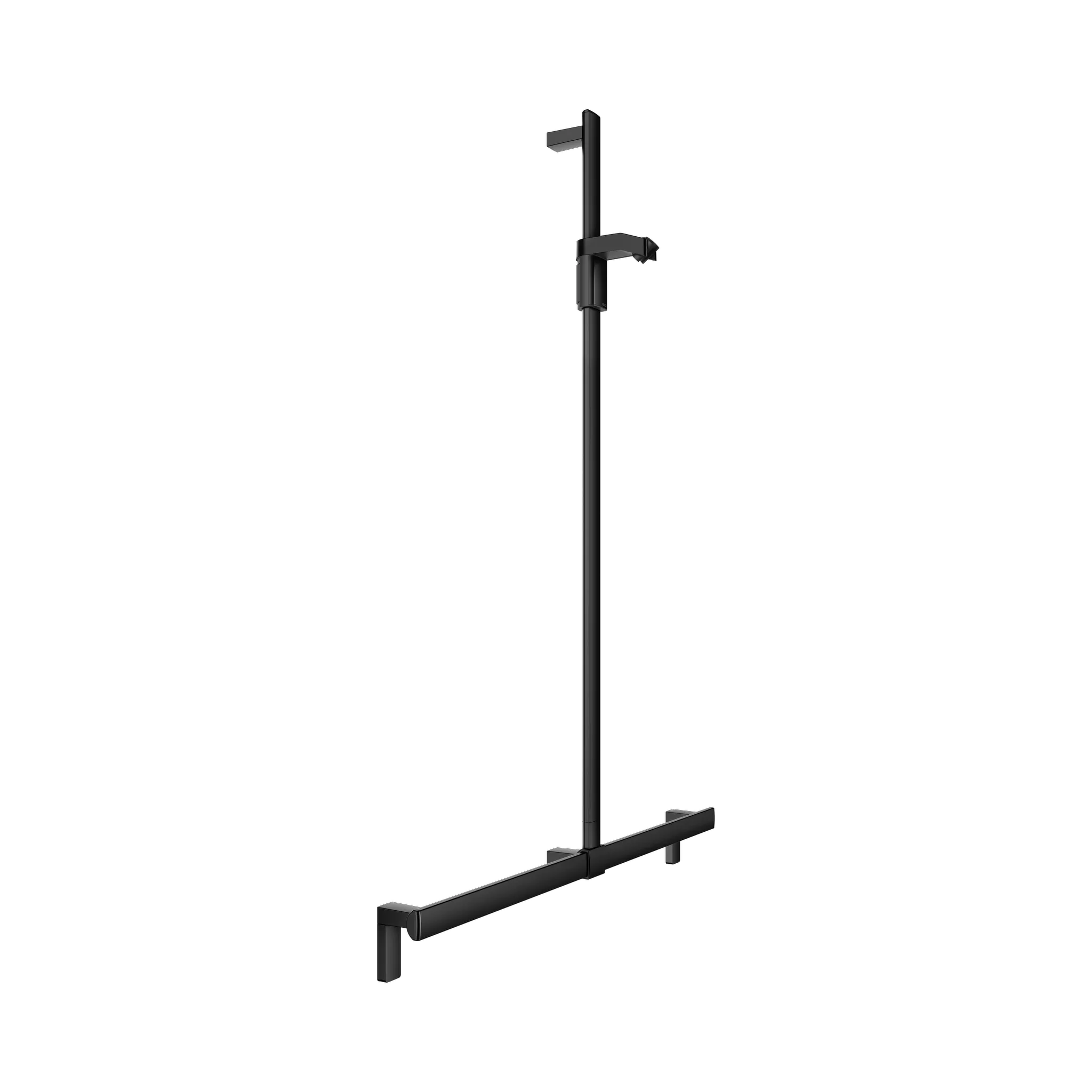 KEUCO Duschhandlauf mit Brausestange „Axess“ 932 × 1000 × 1301 mm Ausführung in Schwarz (matt)