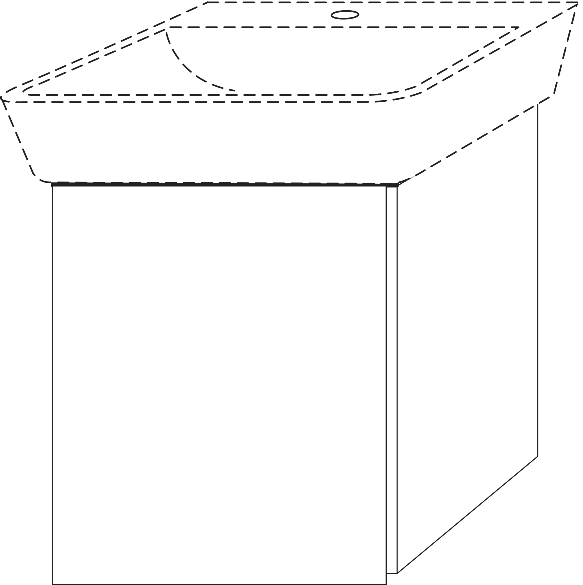 Sanipa Waschtischunterschrank „3way“ passend zu Keramik-Waschtische Connect Air Cube von Ideal Standard 430 × 513 × 392 mm in Weiß (glanz), Anschlag rechts Sanipa Waschtischunterschrank „3way“ passend zu Keramik-Waschtische Connect Air Cube von Ideal Standard 430 × 513 × 392 mm in Weiß (glanz), Anschlag rechts