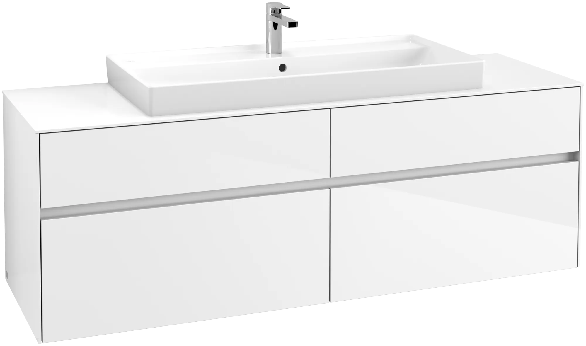 Villeroy & Boch Collaro Waschbeckenunterschrank C031B0 Glossy White