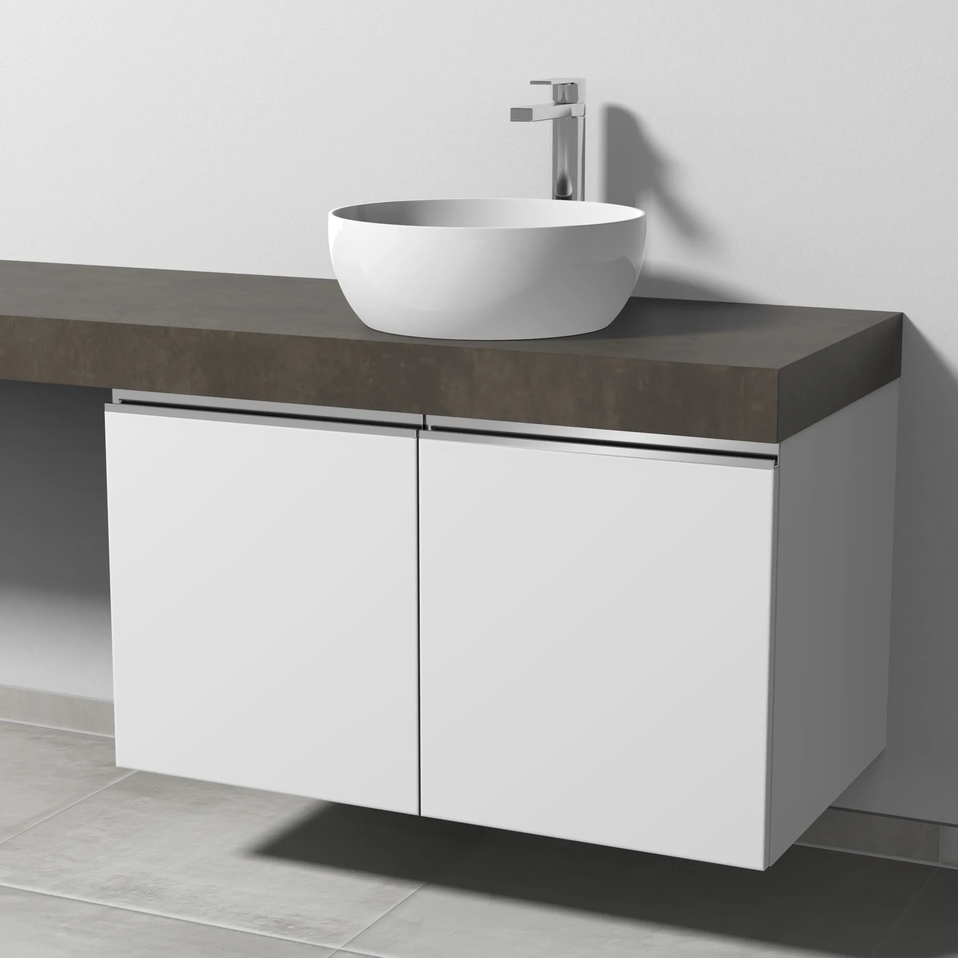 Sanipa Waschtischunterschrank „2morrow“ 900 × 510 × 520 mm in Weiß (matt) Sanipa Waschtischunterschrank „2morrow“ 900 × 510 × 520 mm in Weiß (matt)