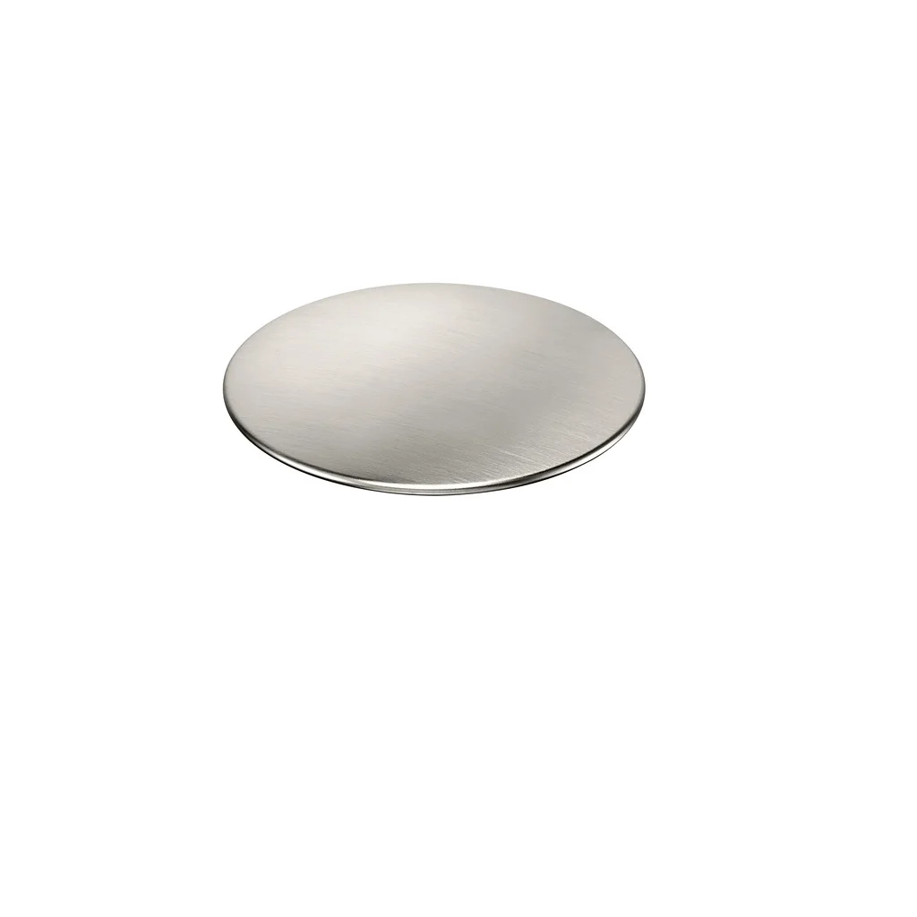 Hansgrohe Ablaufblende Edelstahl-optik, Serie Hansgrohe, passend für Edelstahlspülen mit 3 1/2" Korbventil, Material: Kunststoff