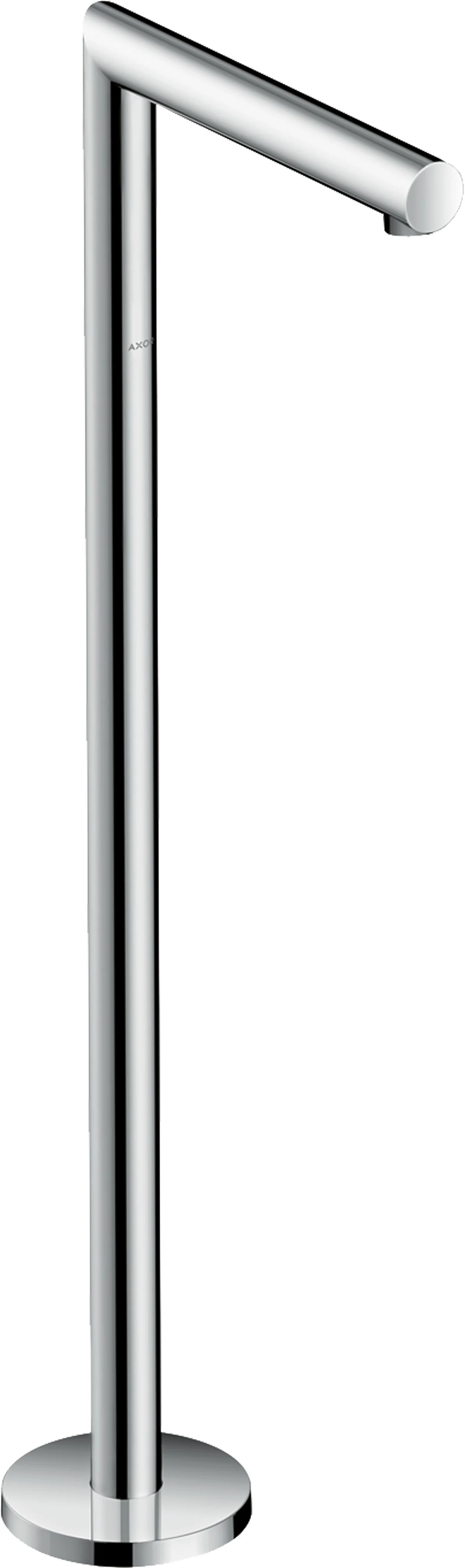 Hansgrohe AXOR Uno Wanneneinlauf gerade bodenstehend Chrom, Ausladung 226 mm, maximale Durchflussmenge 18 l/min bei 3 bar, Normalstrahl Hansgrohe AXOR Uno Wanneneinlauf gerade bodenstehend Chrom, Ausladung 226 mm, maximale Durchflussmenge 18 l/min bei 3 bar, Normalstrahl