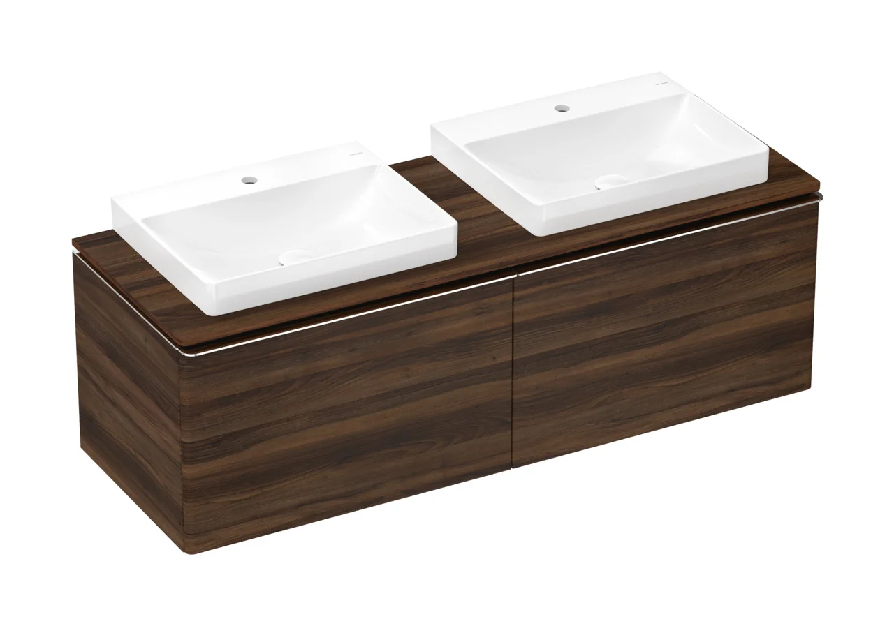Hansgrohe Xelu Q Aufsatzwaschtisch, weiß, 600x480 mm, geschliffen, SmartClean, glänzend, ohne Überlauf