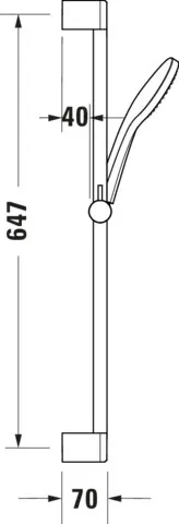 Brausegarnitur Brausen und Zubehör Brauseset „ZubehörArmaturen“ in Chrom