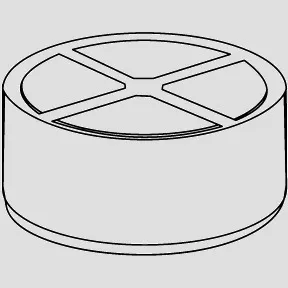 Ersatz-Filtereinsatz zu ventilair active 11.A25.00..0099 Ersatz-Filtereinsatz zu ventilair active 11.A25.00..0099