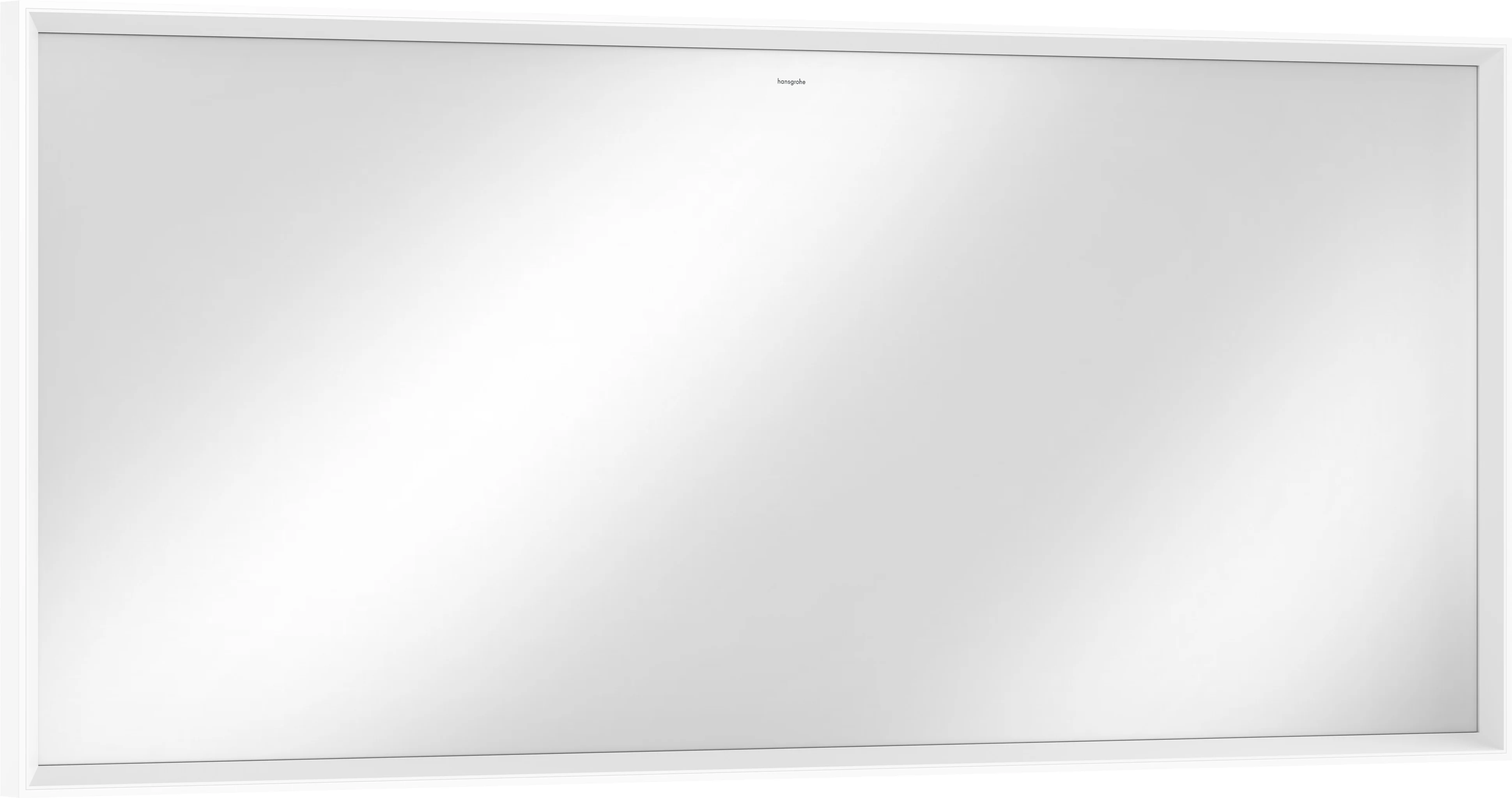Hansgrohe Xarita E Spiegel 1600/700/50, Mattweiß, LED-Beleuchtung mit IR-Sensor, stufenlos dimmbar, AntiFog, Wandmontage