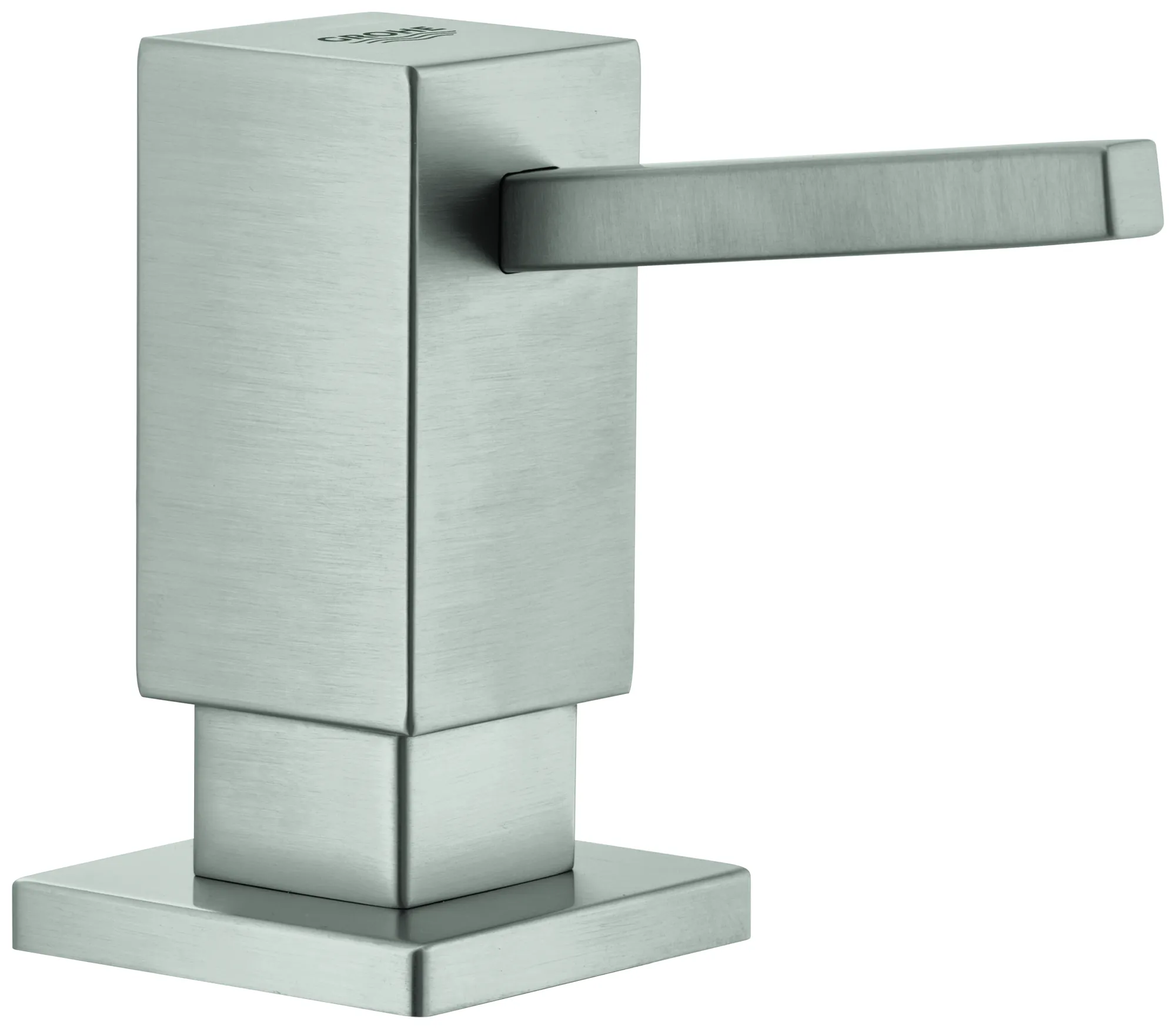 Spülmittelspender Cube 40649, für Flüssigseifen, Vorratsbehälter 500ml, chrom Spülmittelspender Cube 40649, für Flüssigseifen, Vorratsbehälter 500ml, chrom