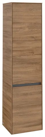 Villeroy & Boch Hochschrank „Collaro“ 40,4 × 153,8 × 34,9 cm ohne Beleuchtung, Anschlag rechts, 2 Türen