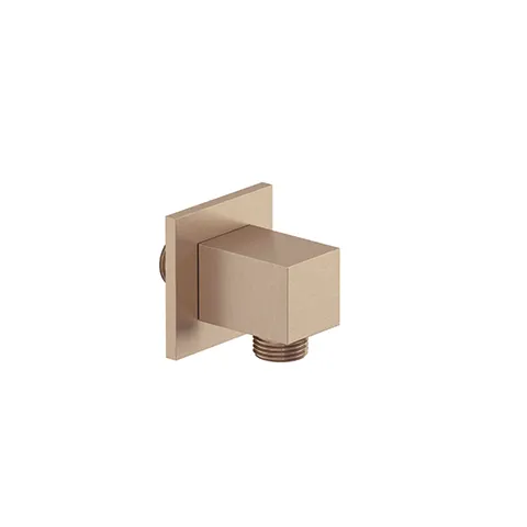 Kludi A-QA Wandanschlussbogen eckig Brushed Bronze PVD, DN 15, Ausladung 48 mm Kludi A-QA Wandanschlussbogen eckig Brushed Bronze PVD, DN 15, Ausladung 48 mm