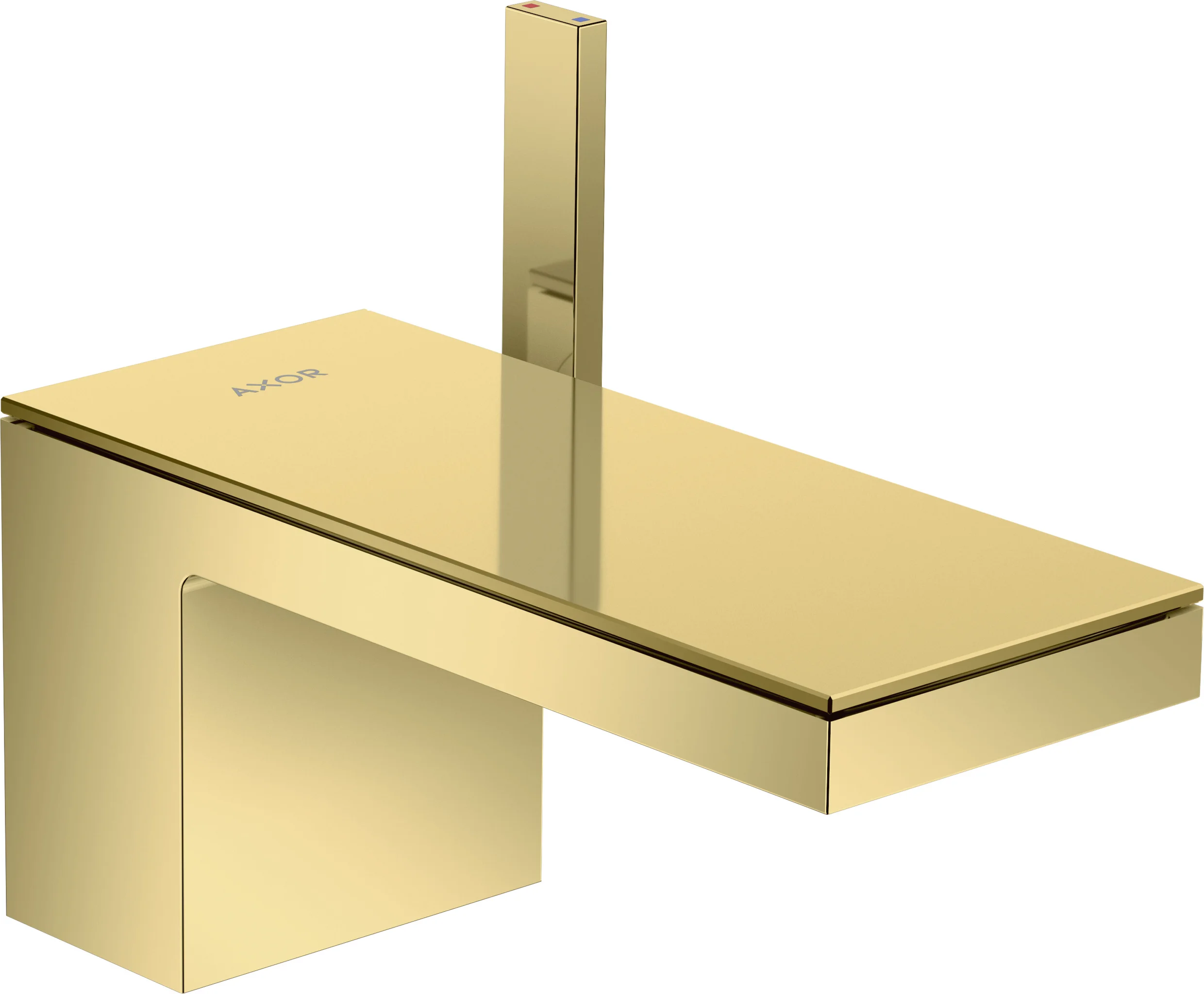 Hansgrohe AXOR MyEdition Platte 200 mm Metall Polished Gold Optic abnehmbar
