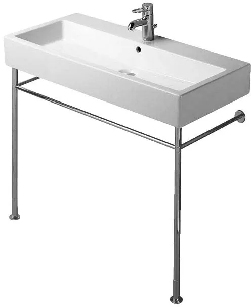 Duravit Metallkonsole Vero, Chrom Poliert, höhenverstellbar, 425x925x715-780 mm Duravit Metallkonsole Vero, Chrom Poliert, höhenverstellbar, 425x925x715-780 mm