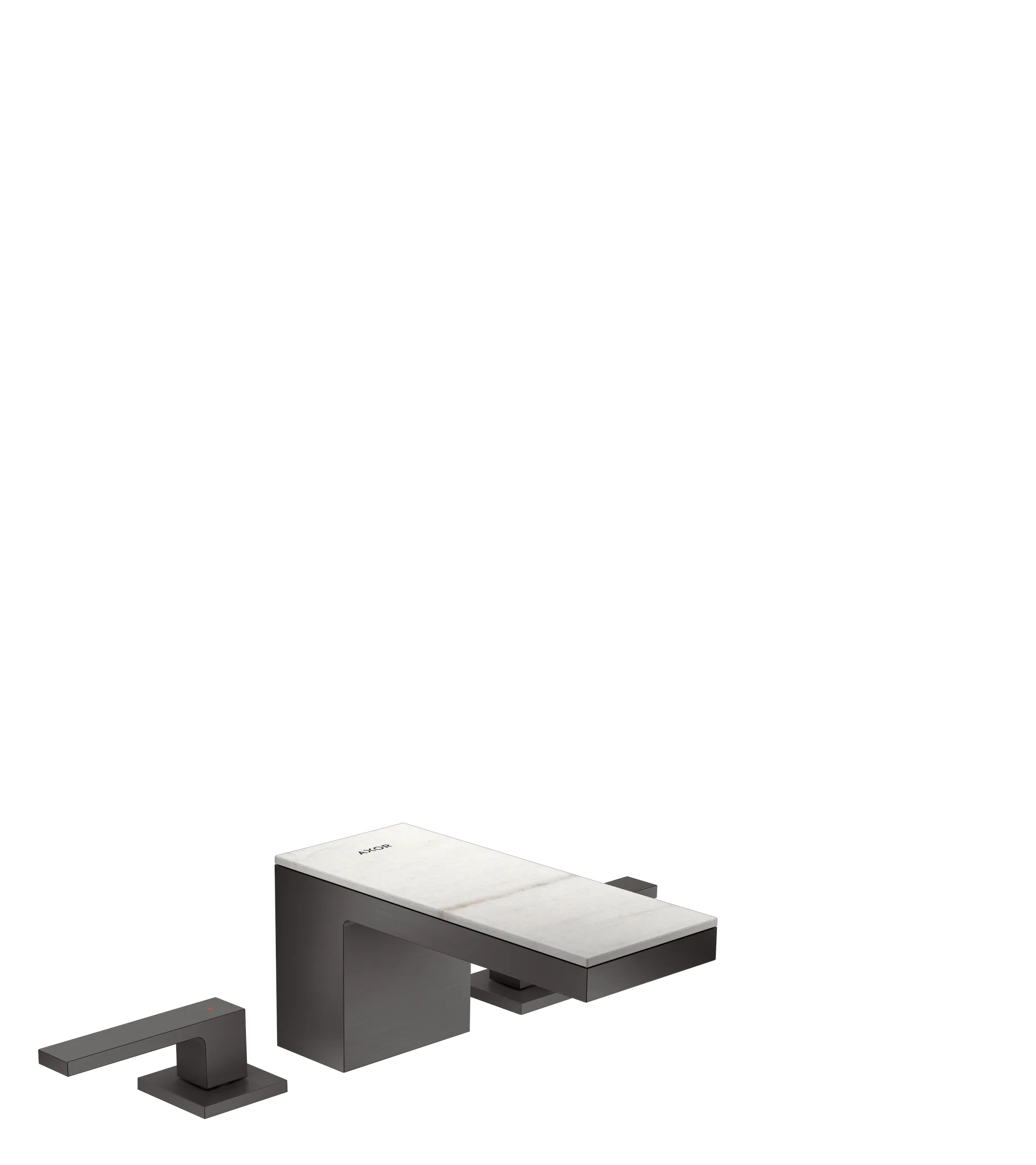 Hansgrohe AXOR MyEdition Mischer mit Platte 200 Marmor Lasa Covelano Vena Oro Hansgrohe AXOR MyEdition Mischer mit Platte 200 Marmor Lasa Covelano Vena Oro